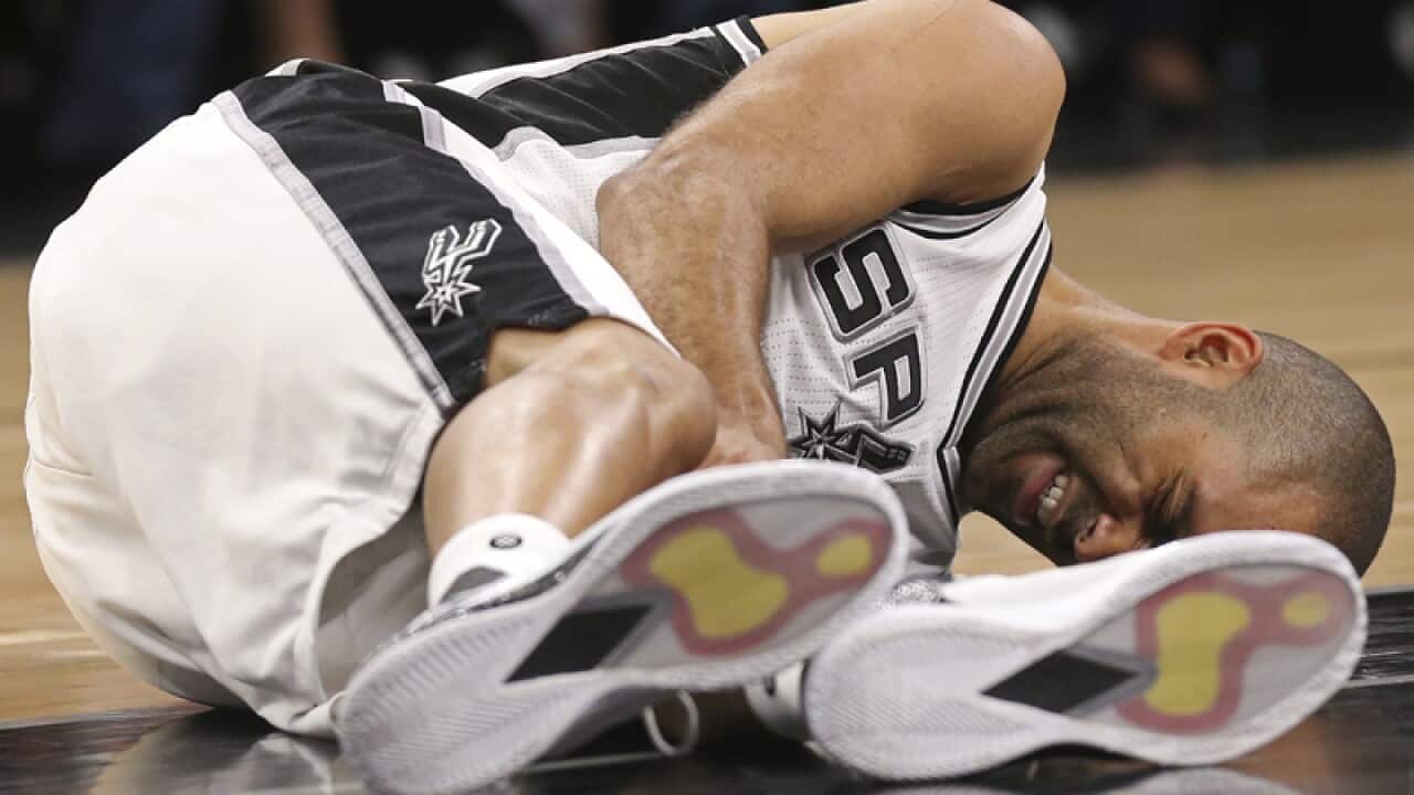 San Antonio Spurs' Tony Parker