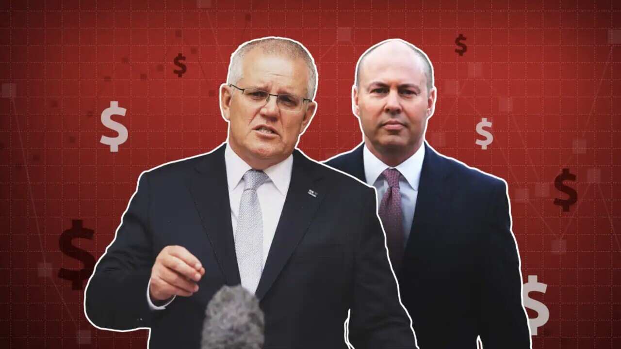 Treasurer Josh Frydenberg (right, pictured with Prime Minister Scott Morrison) will hand down the budget on 29 March