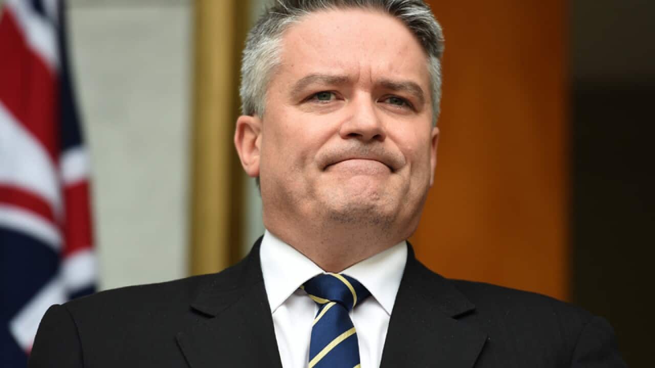 Federal Minister for Finance Mathias Cormann