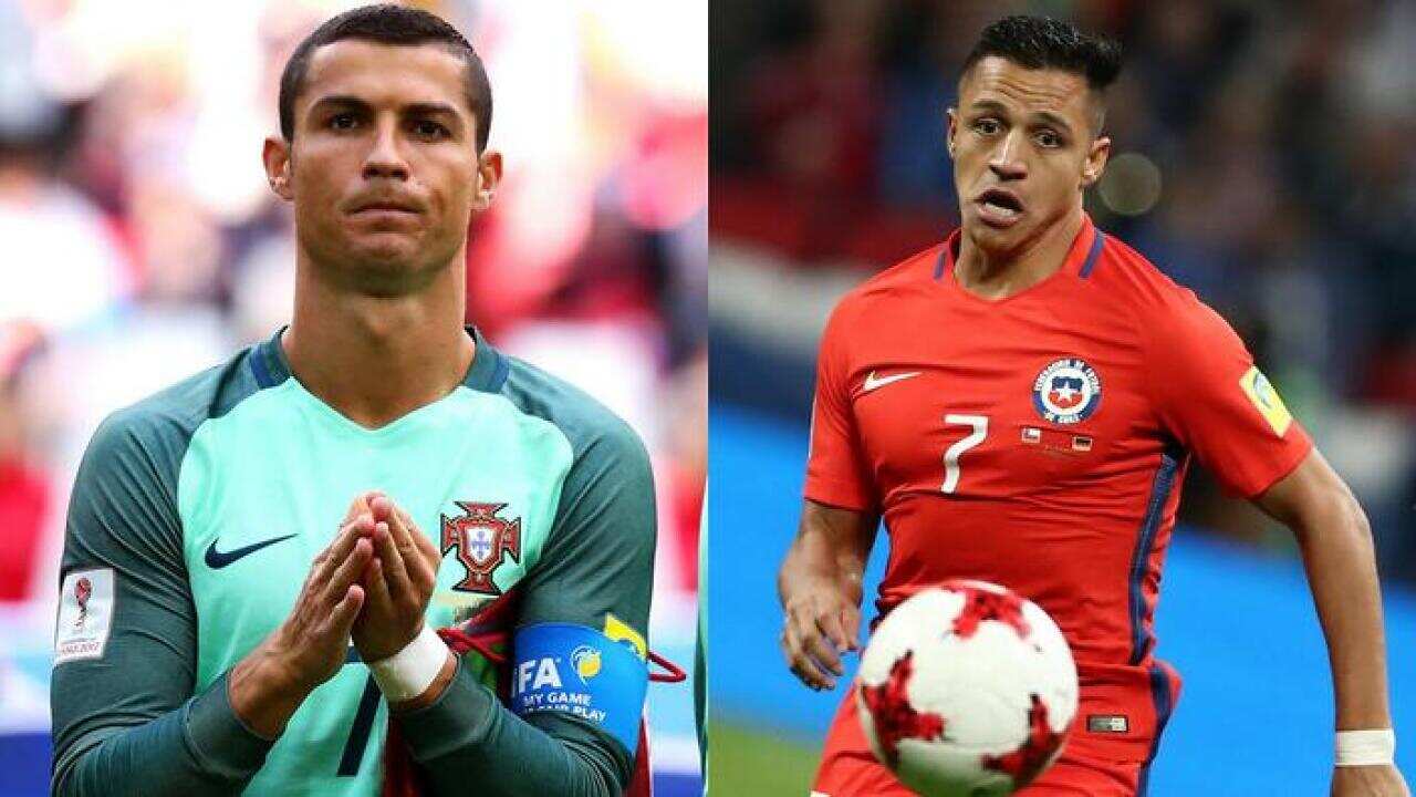 Ronaldo et Sanchez
