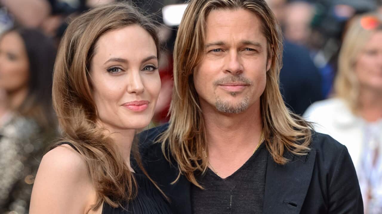 Angelina Jolie and Brad Pitt