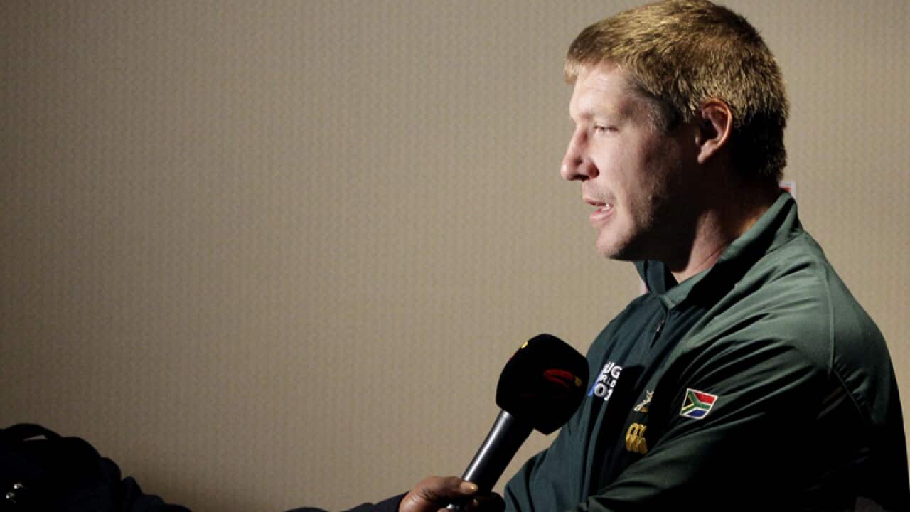 South African rugby player Bakkies Botha