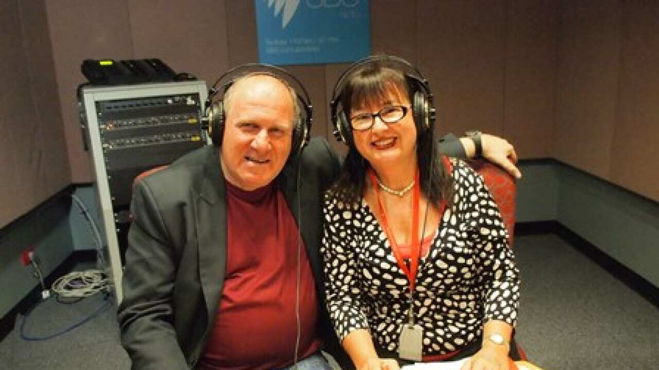 Eitan Drori with Nitza Lownestein SBS Studio Artarmon