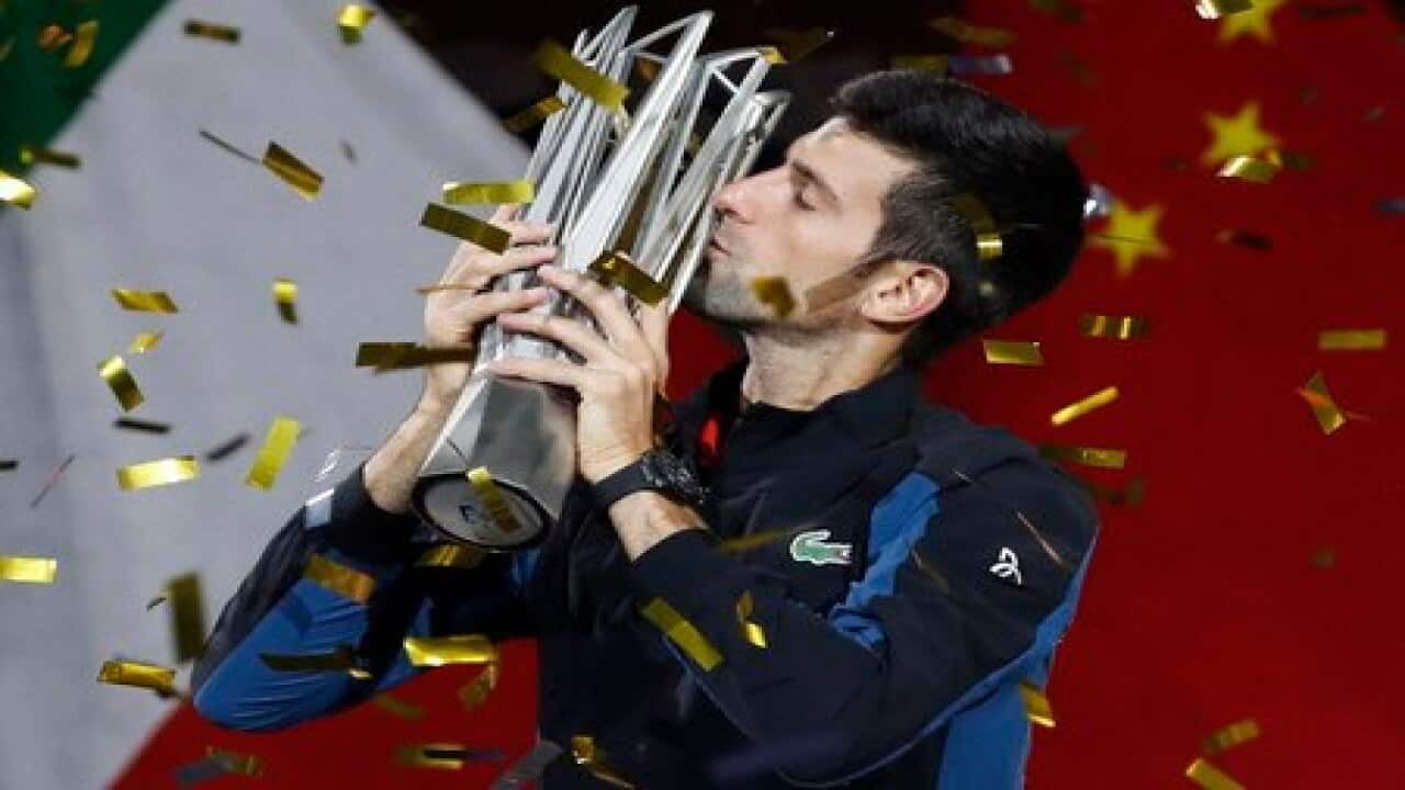 Djokovic cruises past Coric to win fourth Shanghai title
