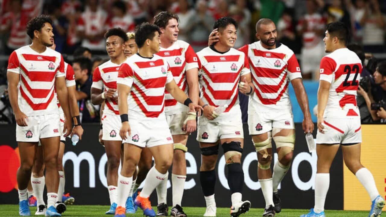 Japan creates history as Rugby World Cup Quarter Finals set.