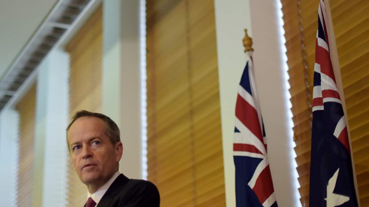 Opposition Leader Bill Shorten