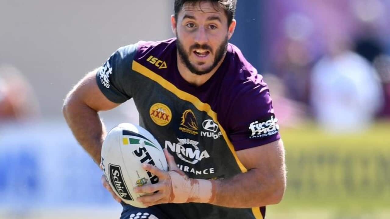 Ben Hunt during the Brisbane Broncos
