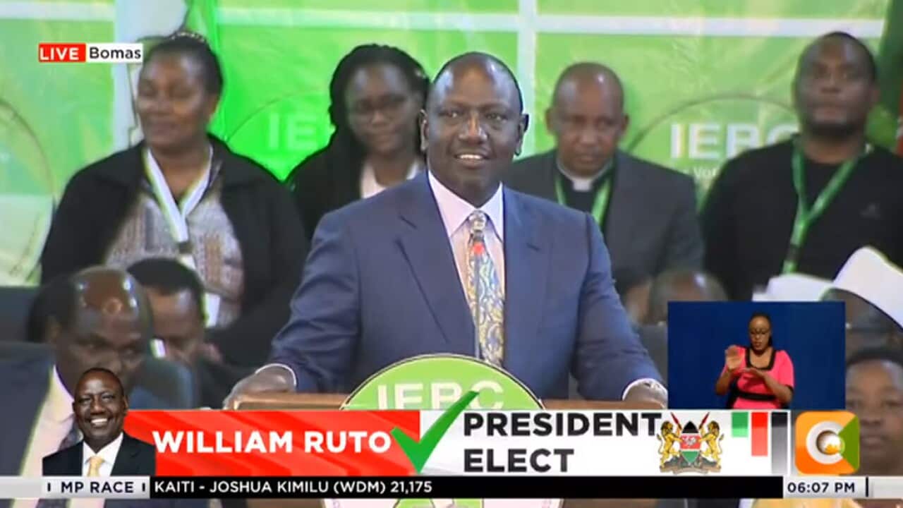 Dr William Ruto Rais mteule wa Kenya