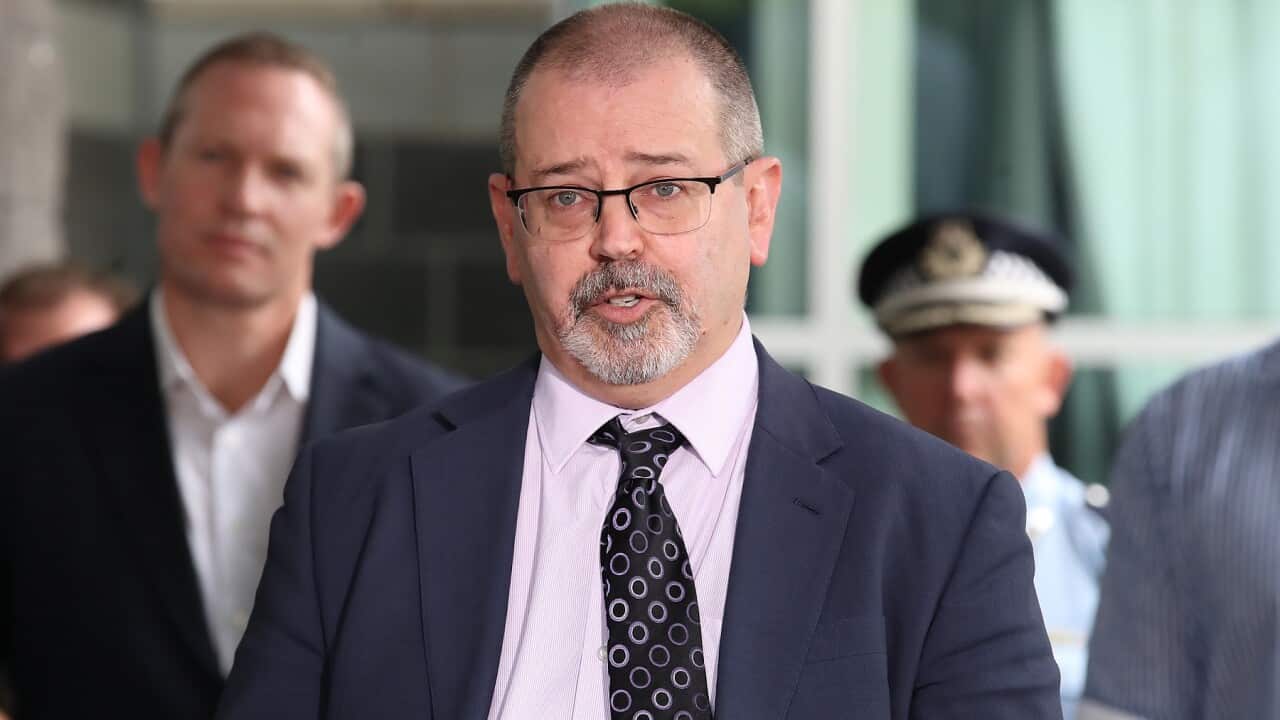 Queensland's Acting Chief Health Officer Peter Aitken