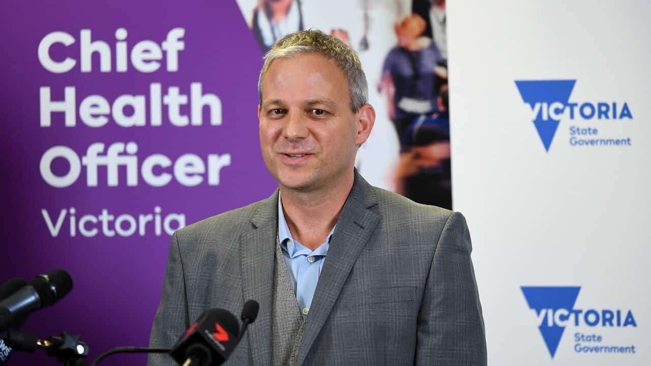 Victoria's Chief Health Officer Dr Brett Sutton