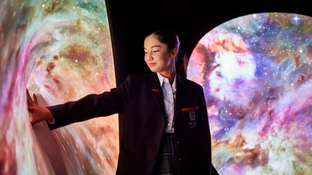 A young creators of Melbourne Scienceworks.