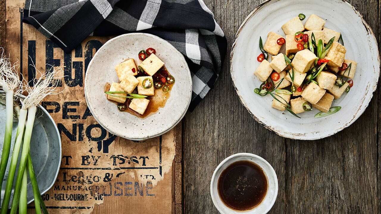 Deep fried tofu