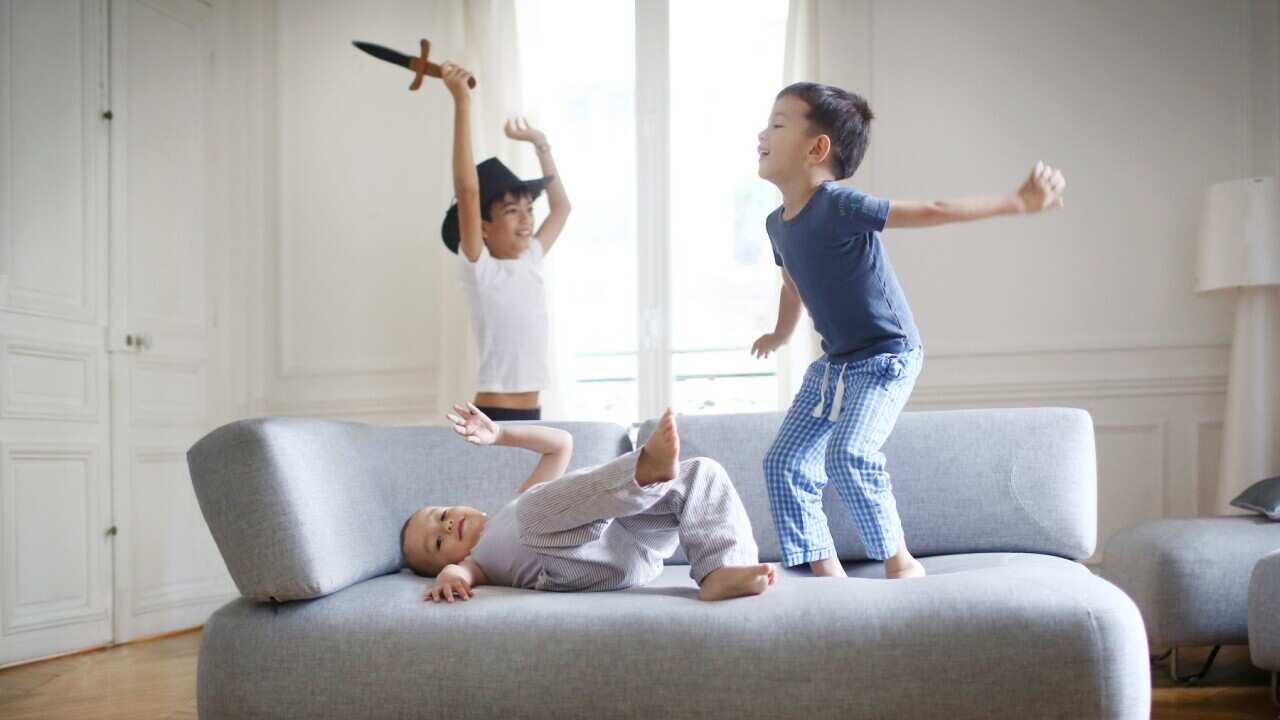 Kids playing
