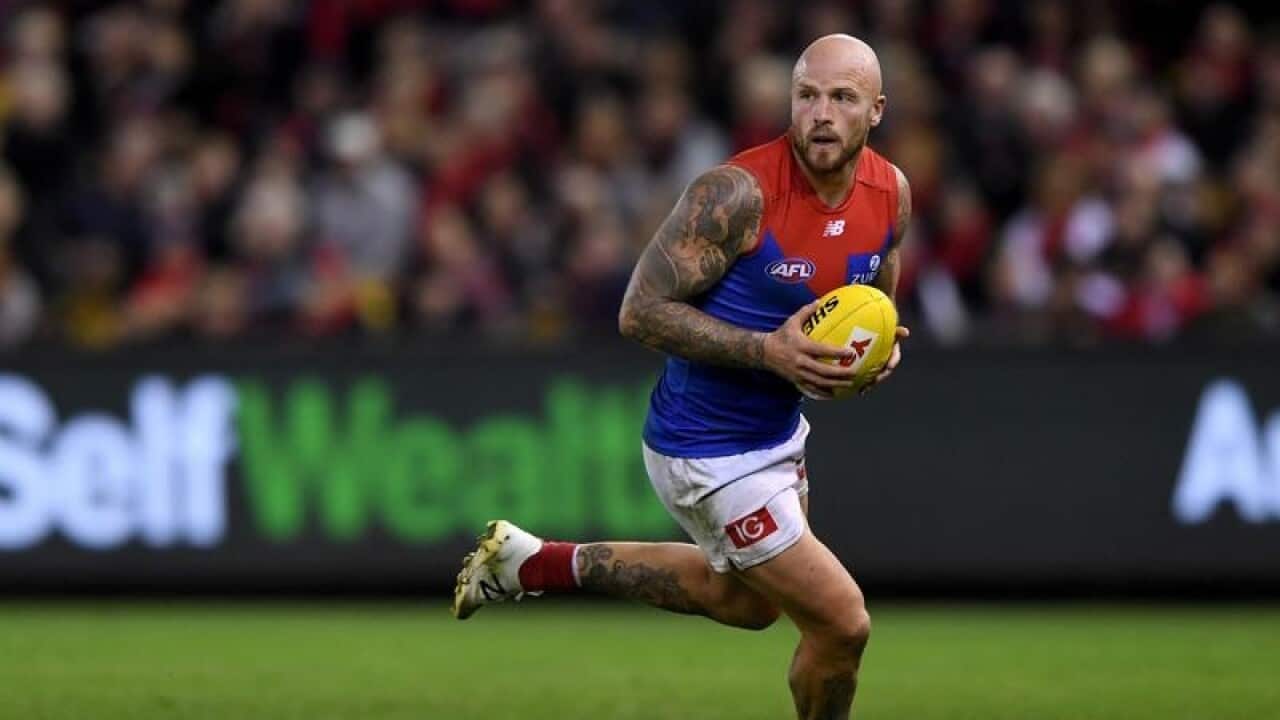 Melbourne Demons co-captain Nathan Jones