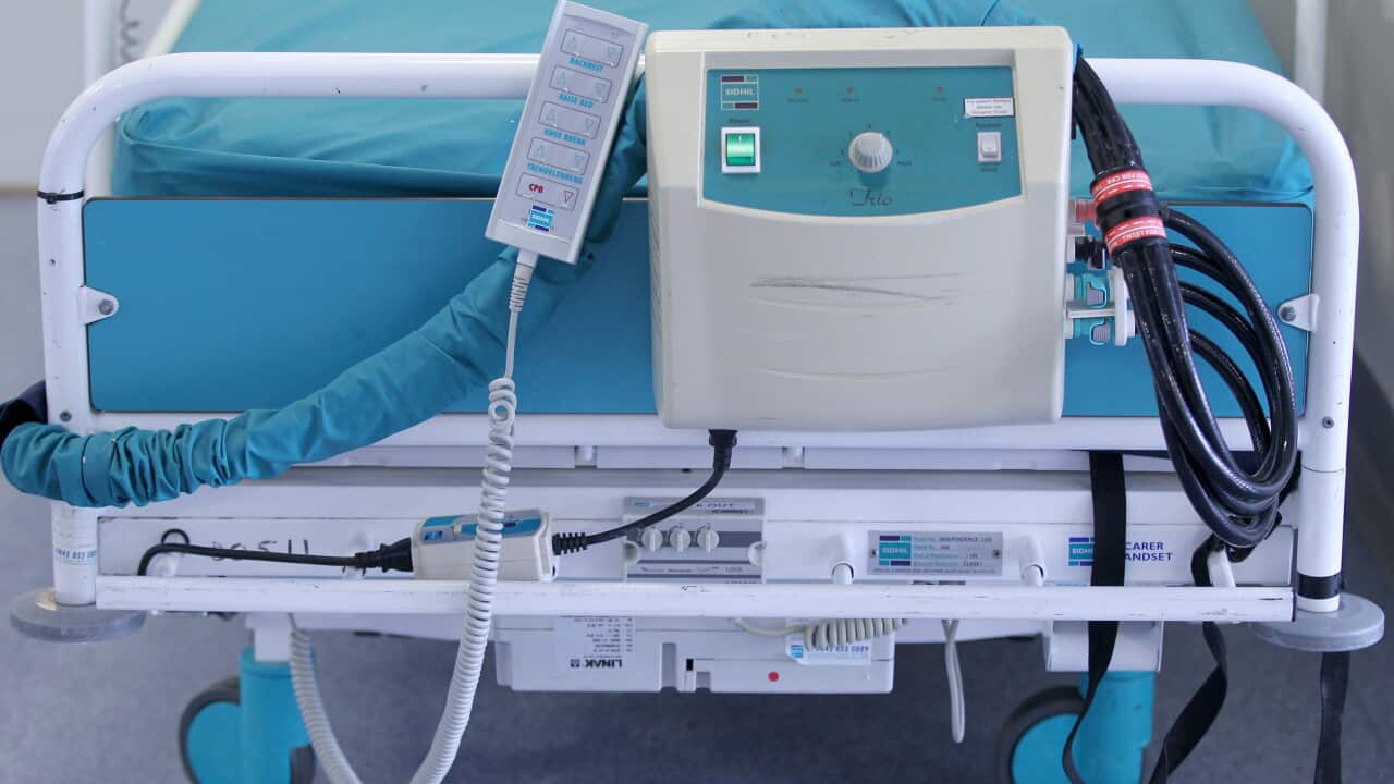A bed at the Royal Liverpool University Hospital, Liverpool.. Picture date: Monday August 18, 2014. Photo credit should read: Lynne Cameron/PA Wire