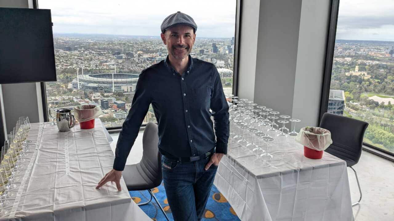 Loic Le Calvez au concours des vins 2024 de la FACCI