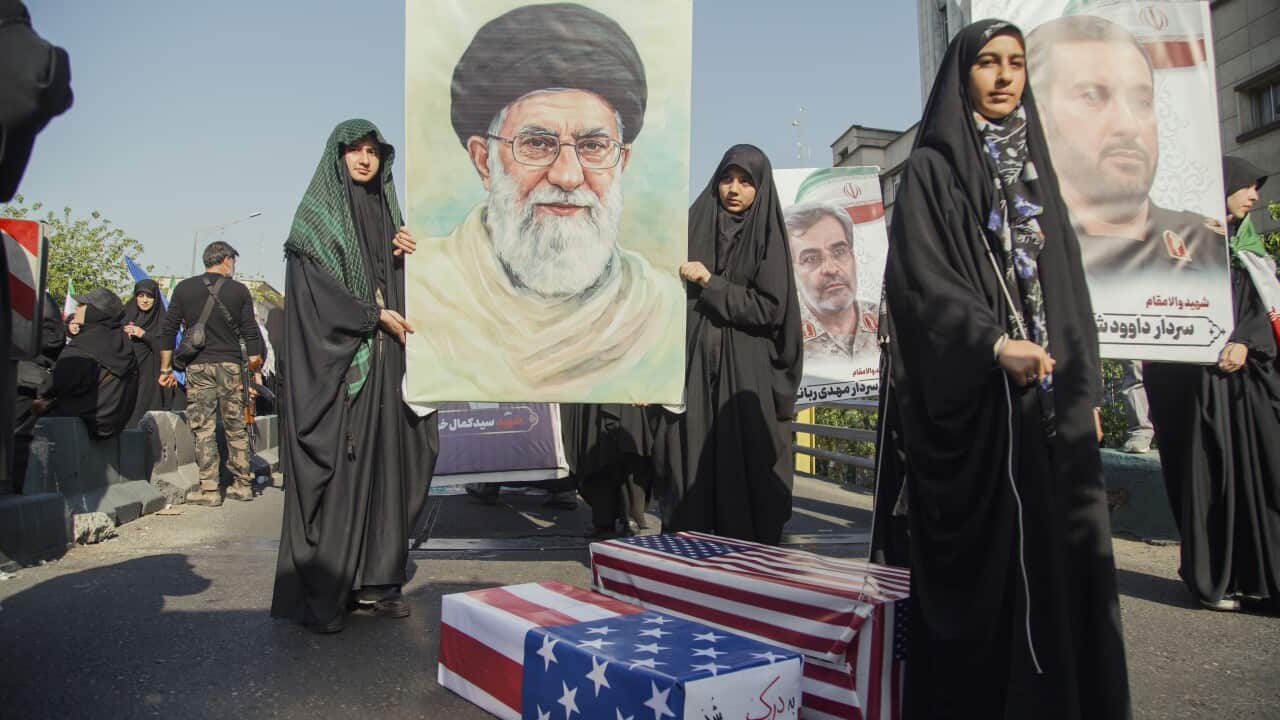 Pro government National Girls Day Parade in Tehran