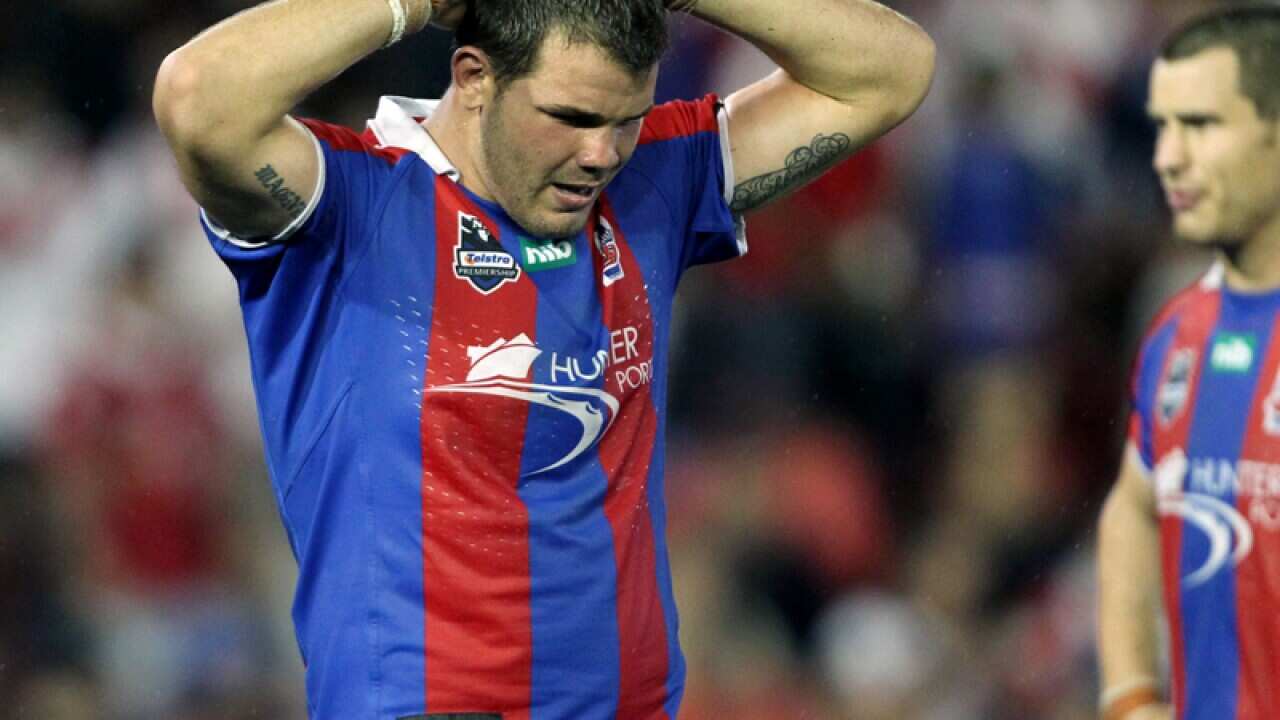 Newcastle NRL player Kade Snowden