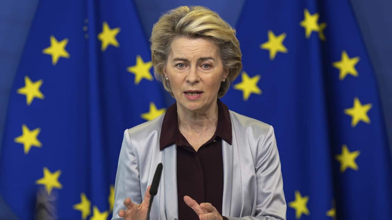 European Commission President Ursula von der Leyen (AAP)