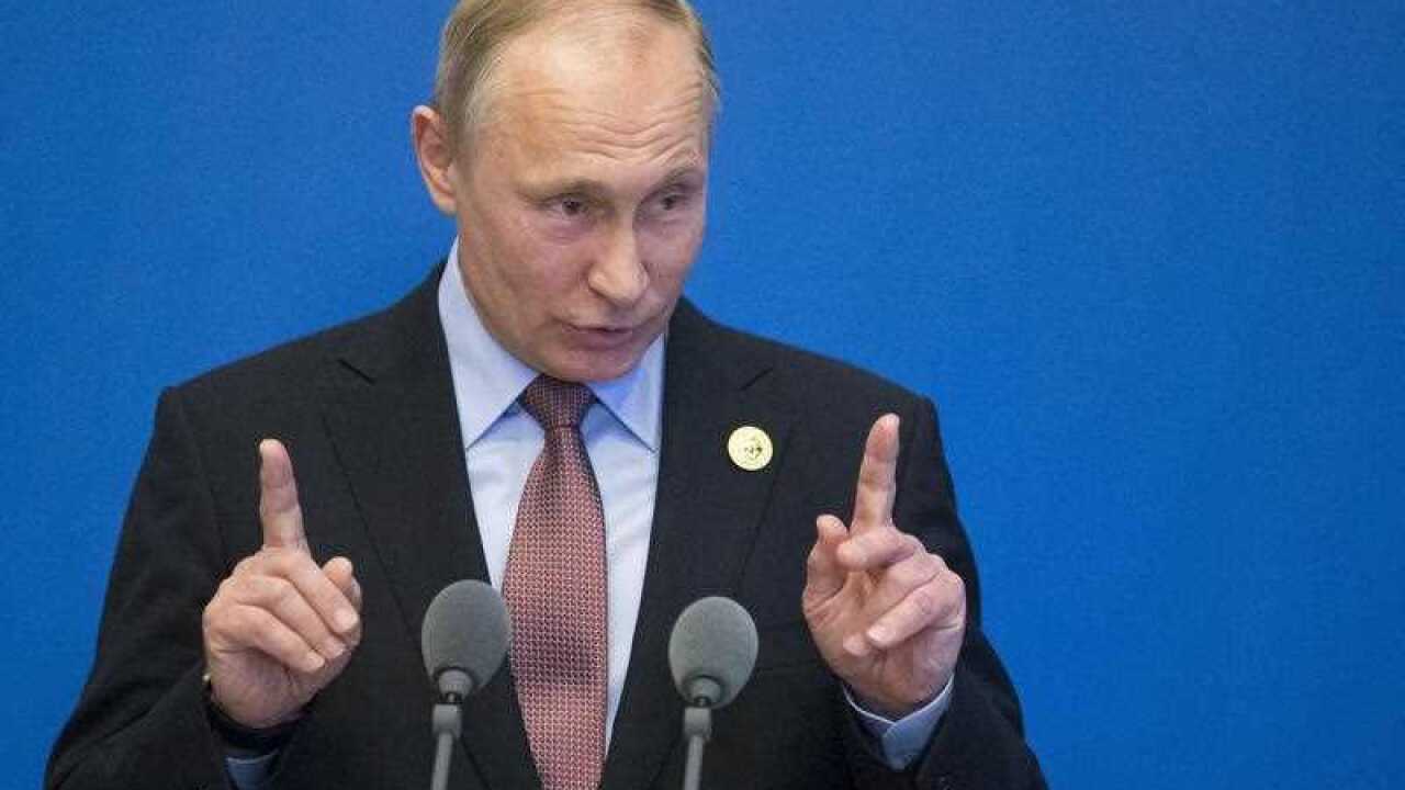 Russian President Vladimir Putin