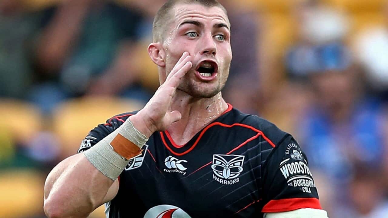 Kieran Foran of the Warriors