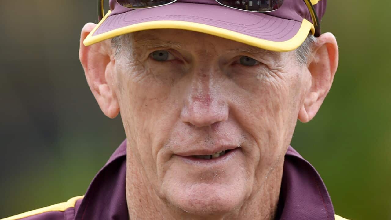 Bronco's head coach Wayne Bennett.