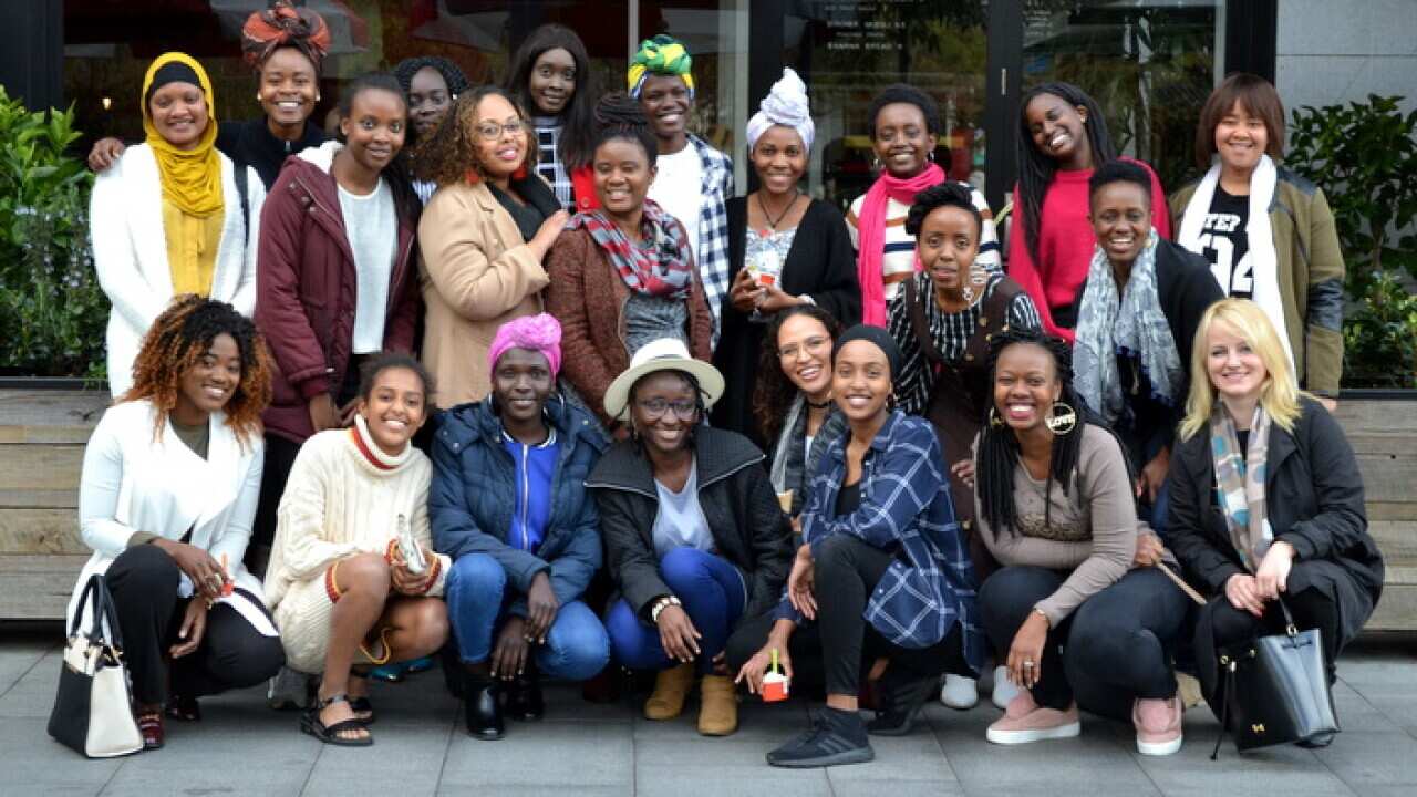 Baadhi ya walio hudhuria mkutano ulio andaliwa na 2 Sydney Stylists, katika hafla yakutoa ushauri na mwongozo kwa viongozi wa usoni