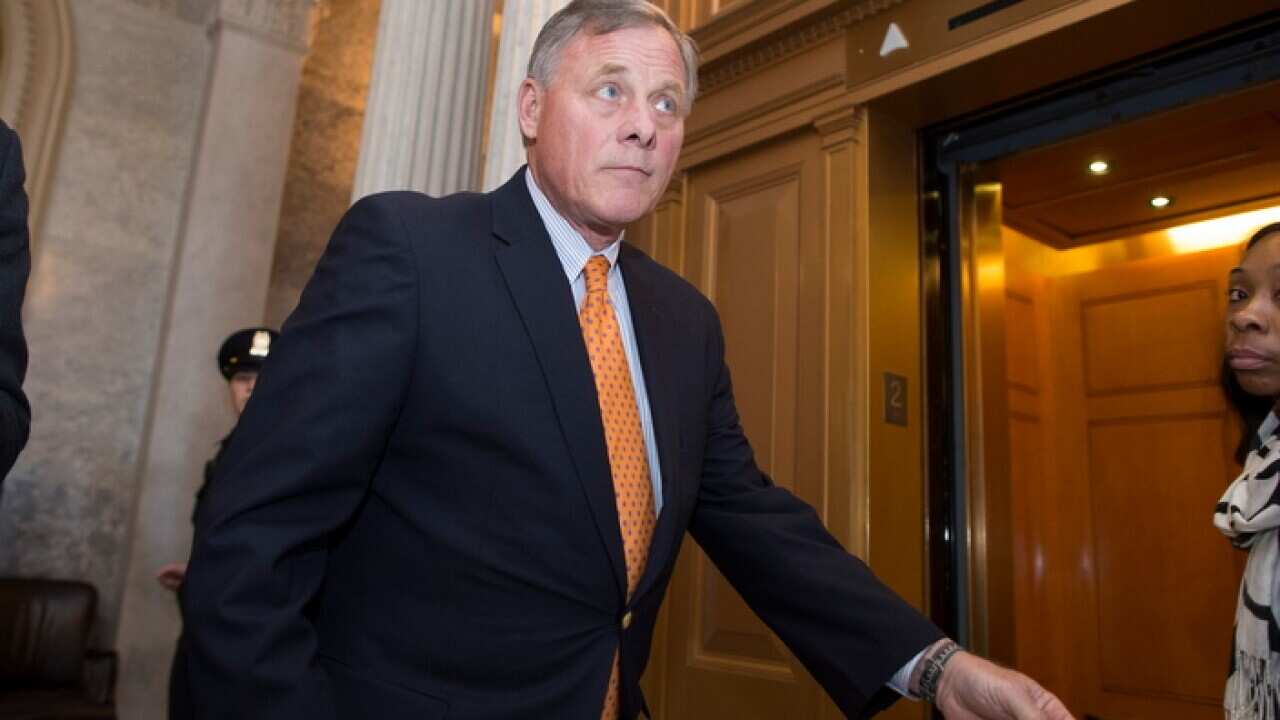US Republican senator Richard Burr