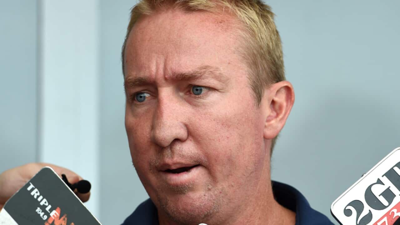 Sydney Roosters NRL coach Trent Robinson