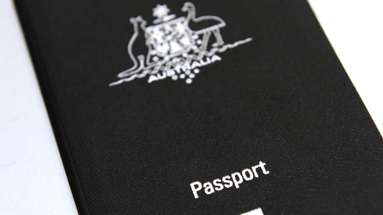 An Australian passport