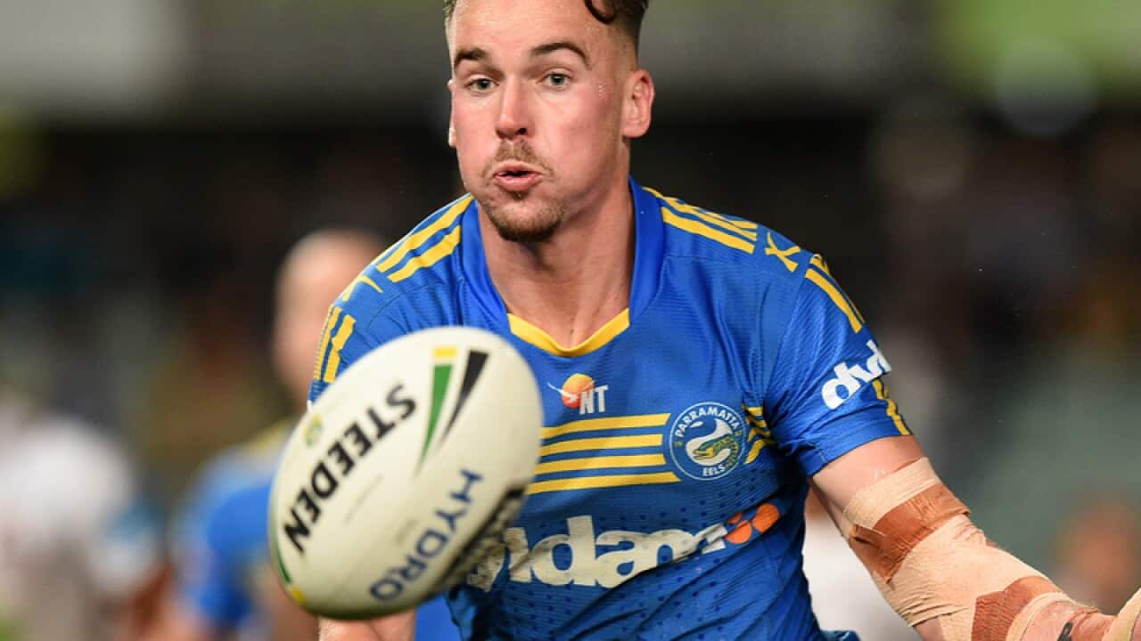 Eels player Clinton Gutherson