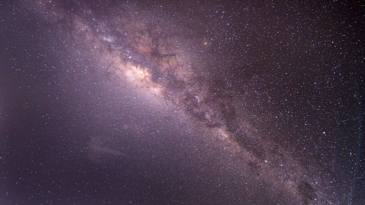 The Milky Way galaxy, seen from the Northern Territory