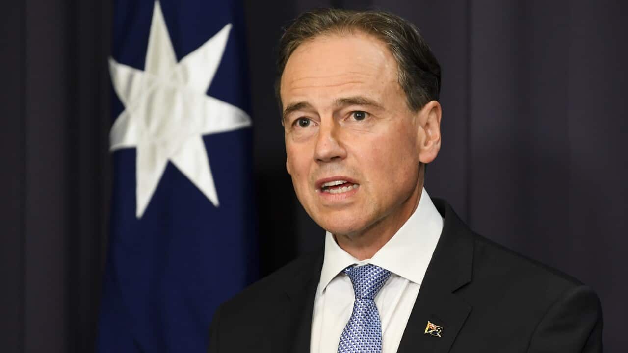 Health Minister Greg Hunt.