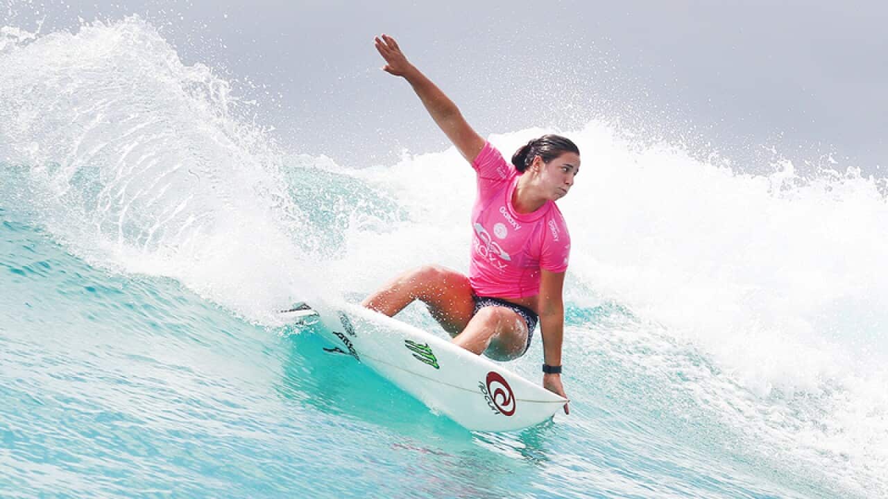 Australian surfer Tyler Wright