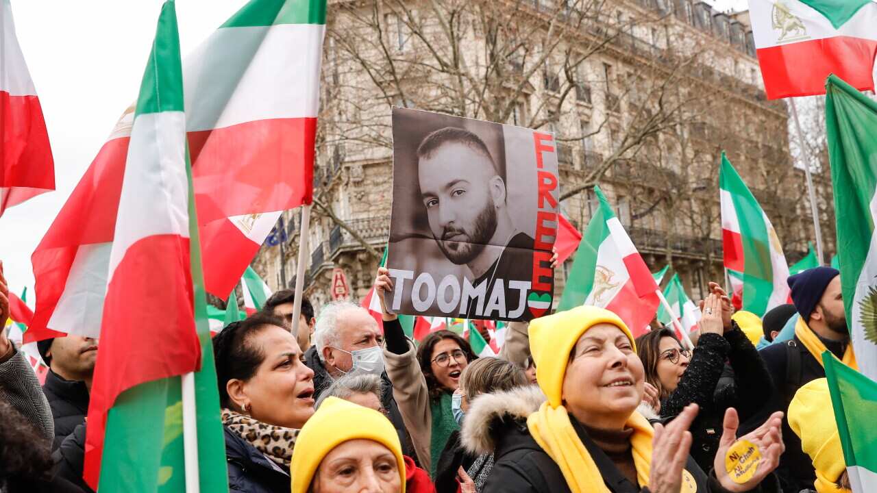 FRANCE IRAN REVOLUTION ANNIVERSARY