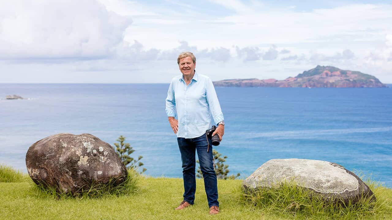 Ray Martin on Norfolk Island