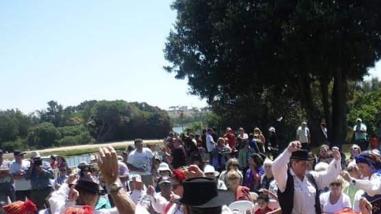 Rancho folclórico português - Seniores da APV, no Festival de Warrnambool
