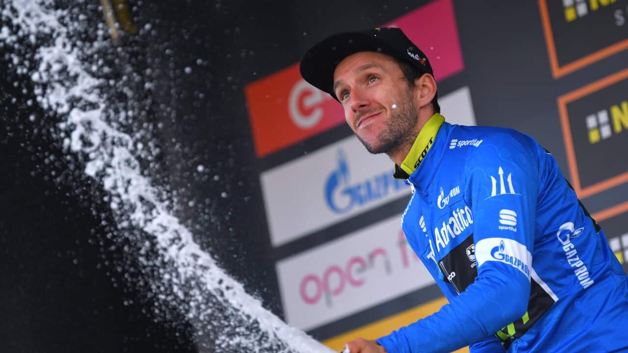 Adam Yates moved into the race-lead after Stage 2 of the 2019 Tirreno-Adriatico (Getty)