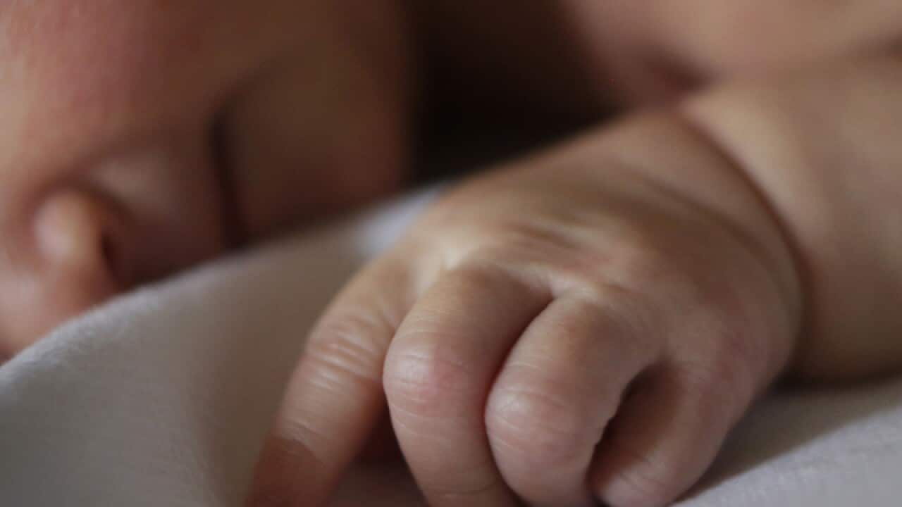 A newborn baby