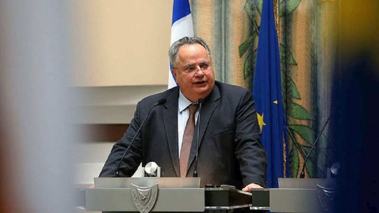Greek FM Nikos Kotzias.
