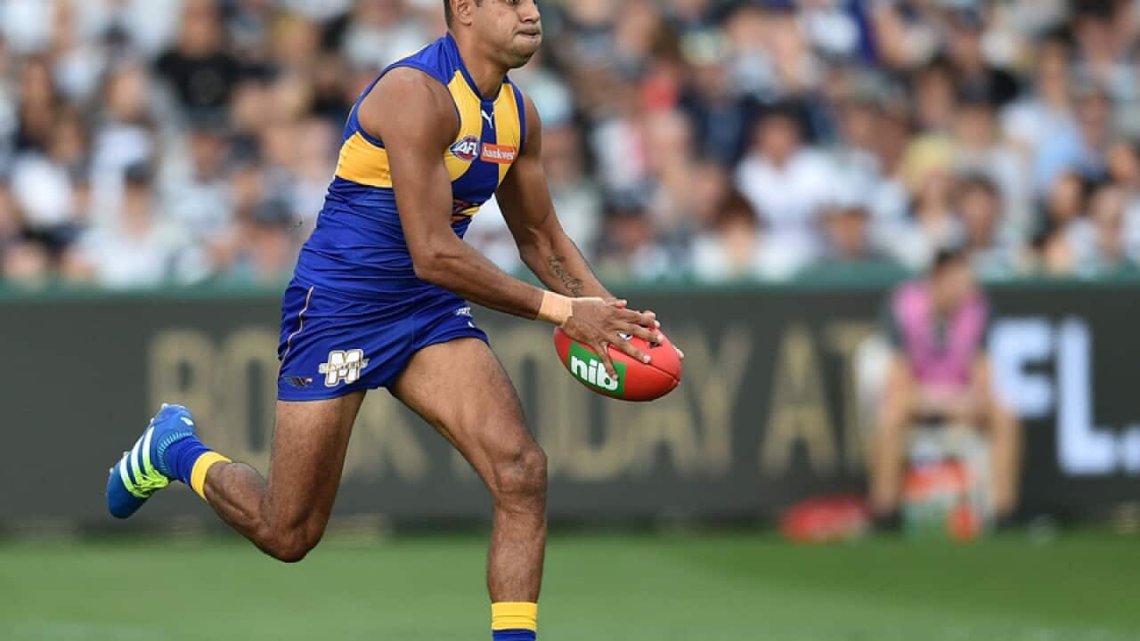 Lewis Jetta of the Eagles