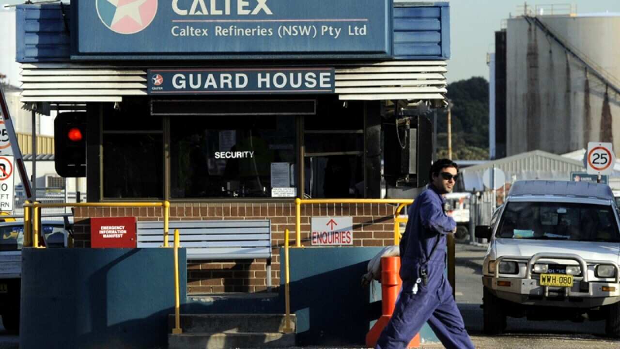 The Caltex Oil Refinery at Kurnell