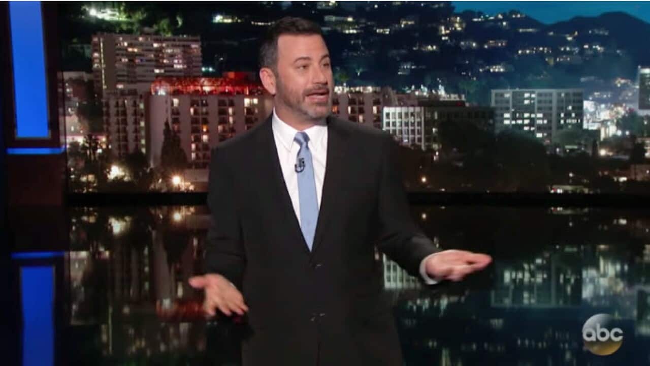 Jimmy Kimmel called out President Trump.