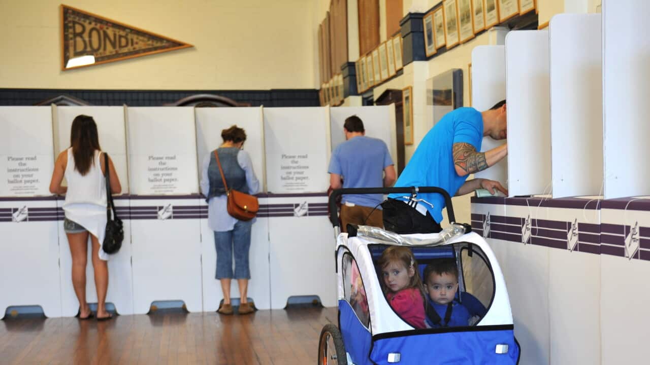 ELECTION2013 SYDNEY POLLING BOOTHS