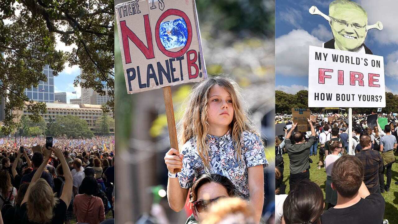 Thousands of students and workers across Australia have taken to the streets to demand stronger action on climate change.