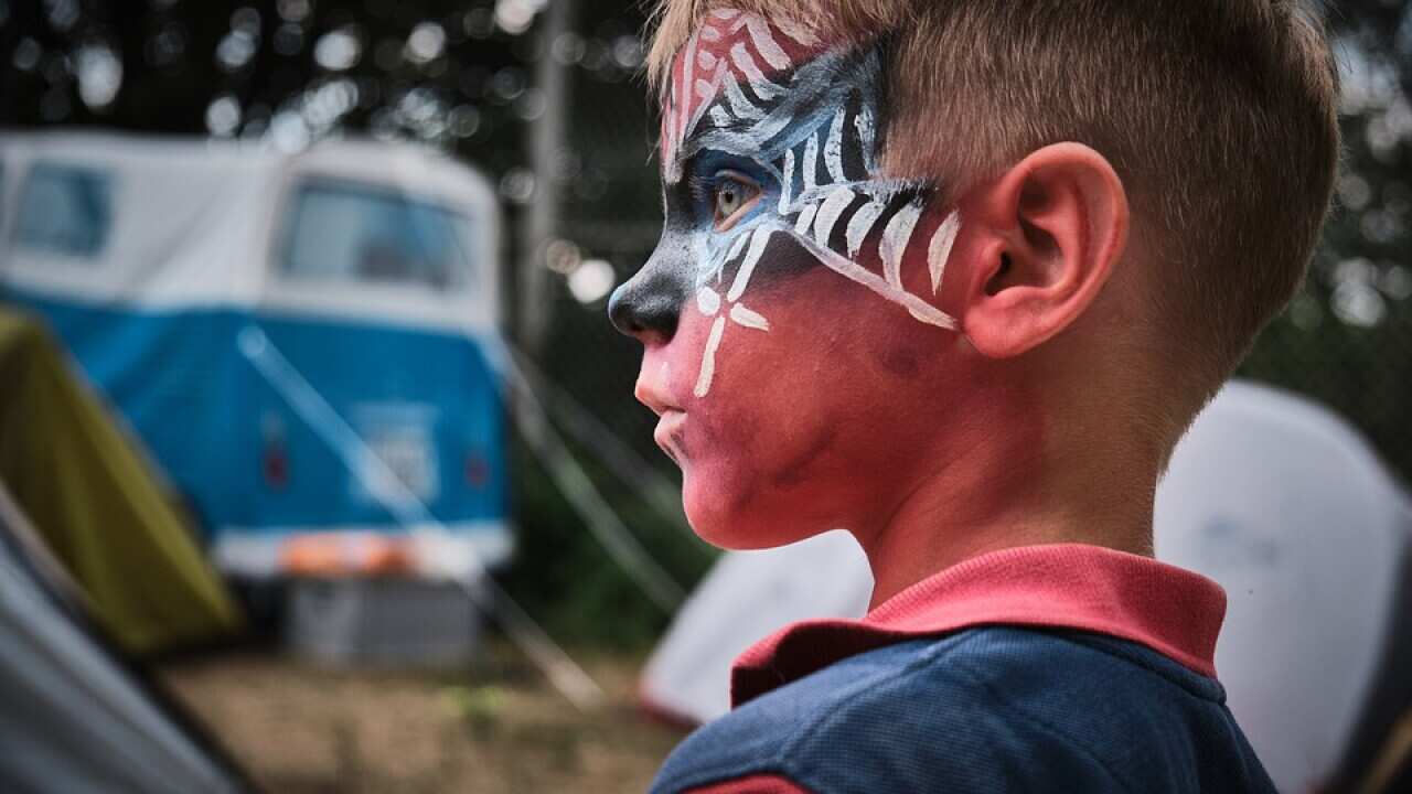 spiderman child make up childhood