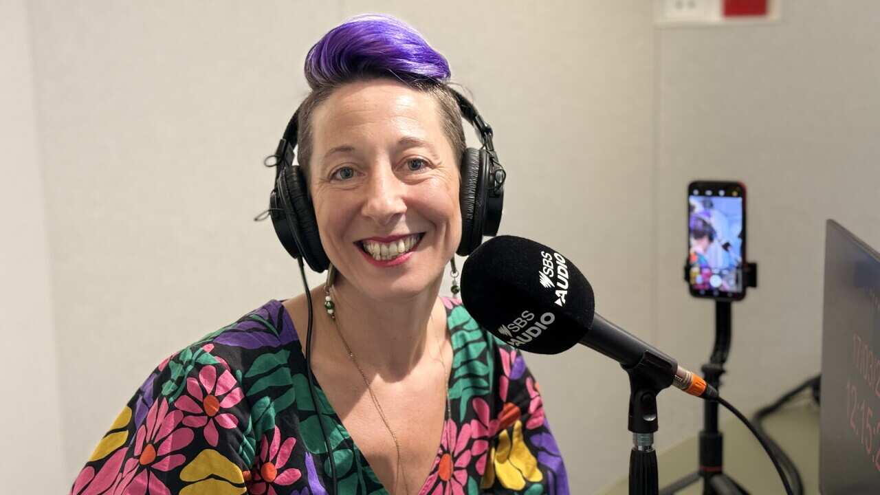 Elena Tasso negli studi di SBS Italian.