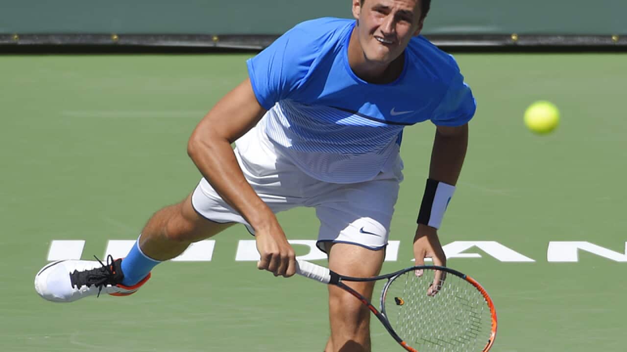 Australian tennis player Bernard Tomic