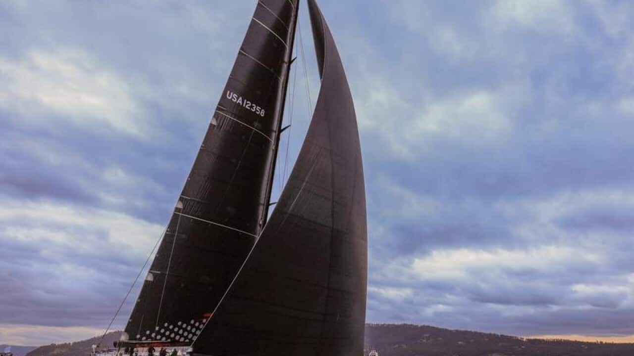 A file image of Sydney to Hobart supermaxi Comanche