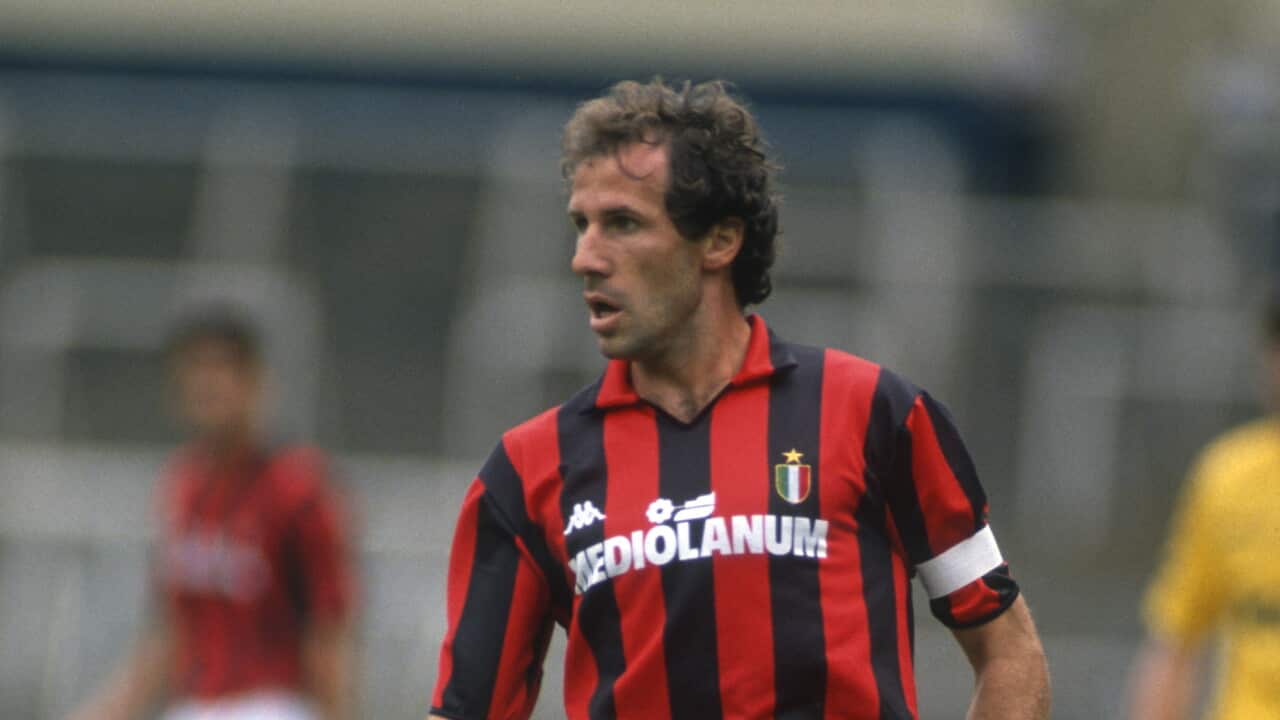 Franco Baresi - AC Milan v Tottenham Hotspur - Makita International Football Tournament